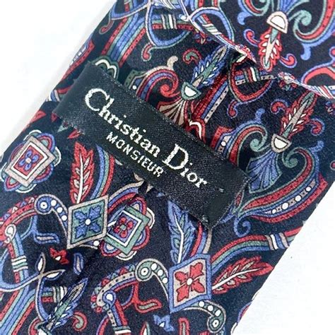 dior monsieur big|christian dior monsieur tie vintage.